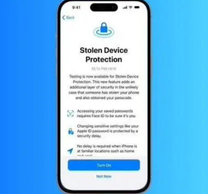 苍溪苹果授权维修店分享被盗设备保护功能开启方法 
