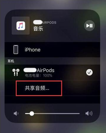 苍溪苹果14音频维修点分享iPhone14音频共享设置方法 