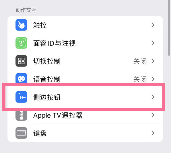 苍溪苹果14维修店分享iPhone14 Plus侧键双击下载功能关闭方法 