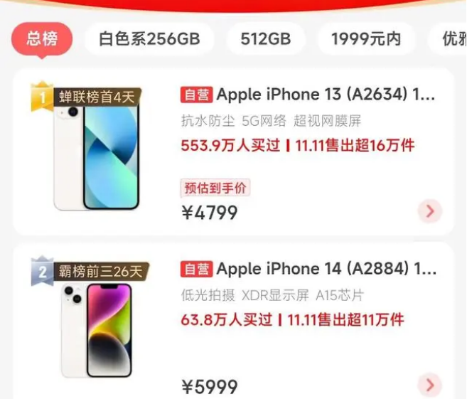 苍溪苹果14维修分享iPhone14配置不如同价位的安卓还能大卖 