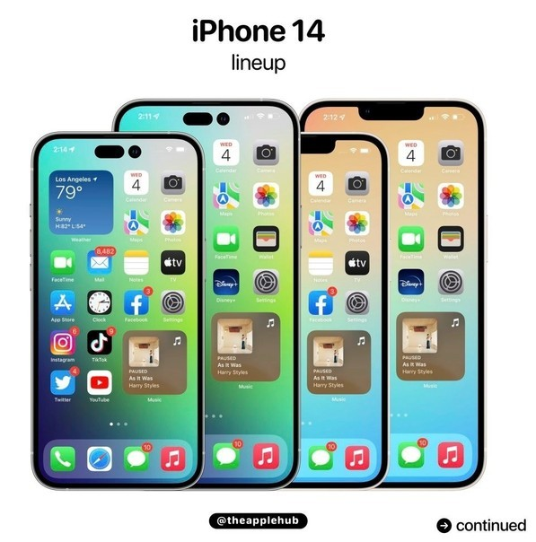 苍溪苹果14维修分享iPhone 14全家福 