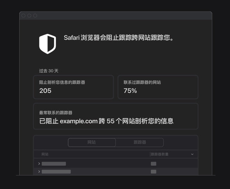 苍溪苹果手机维修分享如何在 Safari 浏览器中查看和打开隐私报告 